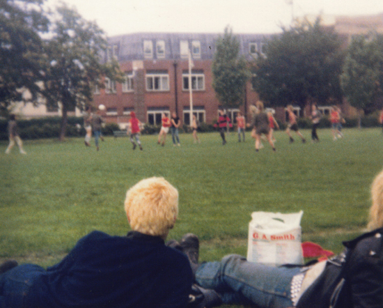 The Match (& Spectators Rick & Bill)