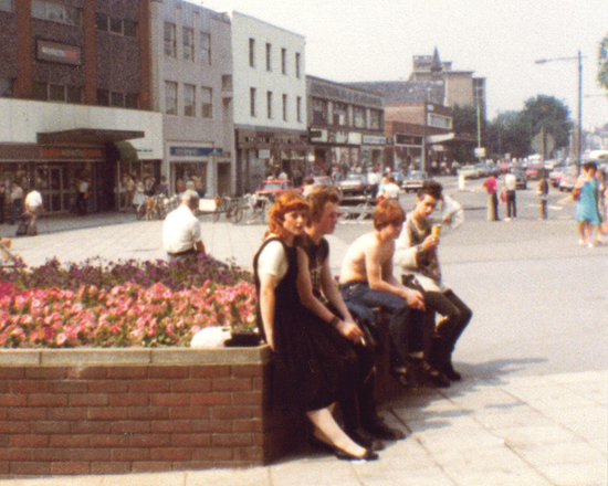 Deb, Weeble, Unknown and Pigeon - July '83