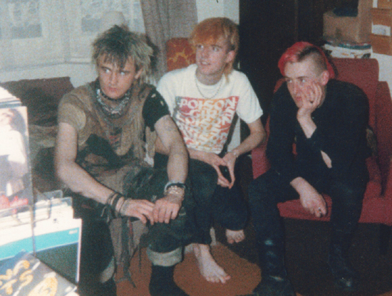 Slug, Steve '76' & Weeble - 1985 