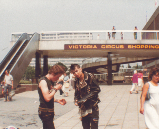 Weeble and Pigeon - July 1983