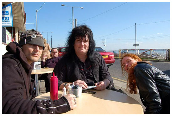 Mr Atomic, Steve Machine and Noisy! Sophia - Photograph by China Doll