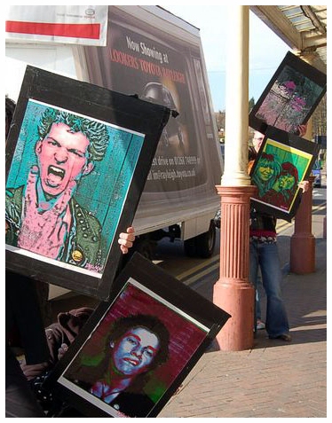 The Kursaal - '100 Punks' - Photograph by China Doll