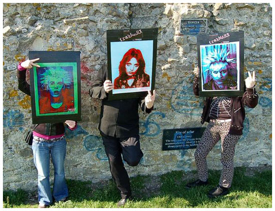 Hadleigh Castle -'100 Punks' - Photograph by China Doll