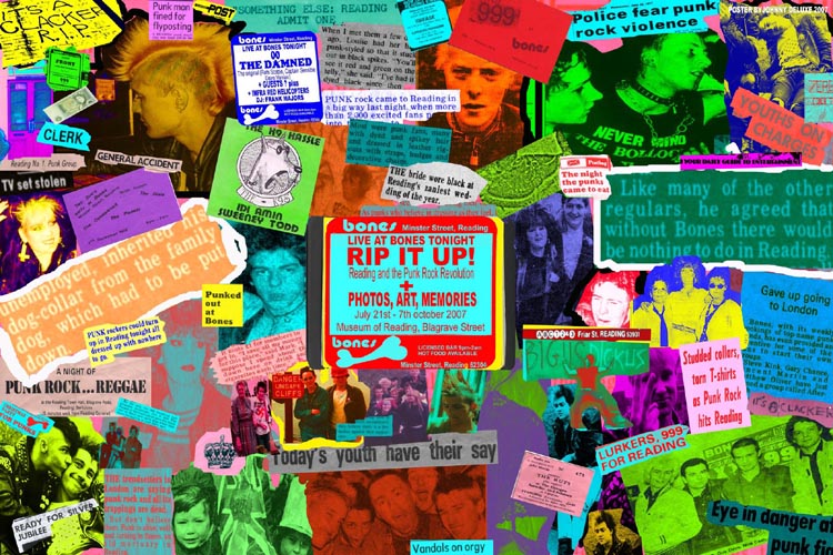 100 Punks - 'Lighting the Beacons '77 Jubilee Style' - Reading Next! - 21.07.07 - 07.10.07 - Museum of Reading