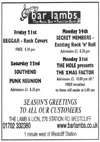 Evening Echo - Bar Lambs Advert - 21.12.07