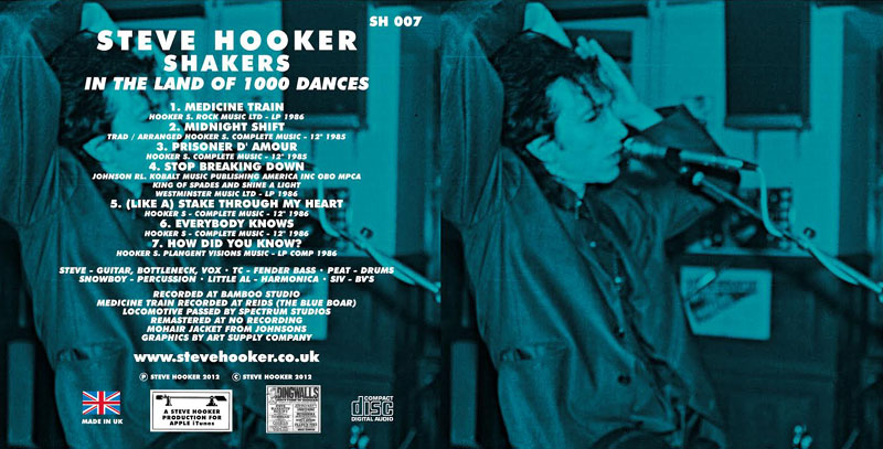 Steve Hooker - 'In The Land of 1000 Dances' - CD 