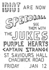 Captain Strange - Live at St Saviours Hall - 12.01.79 - Poster (Possibly only Speedball actually performed)