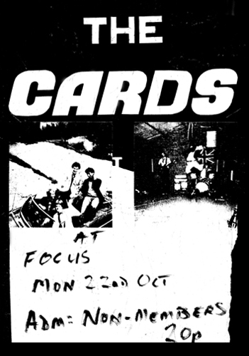 The Cards - Live at Focus - Poster
