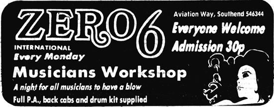 Zero 6 - Newspaper Advert