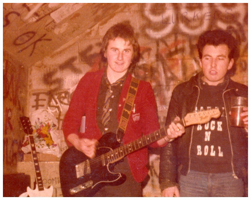 Deeno's Marvels - Live at The Marquee, London - Supporting The Suburban Studs - November 1977 - Warren and Ollie