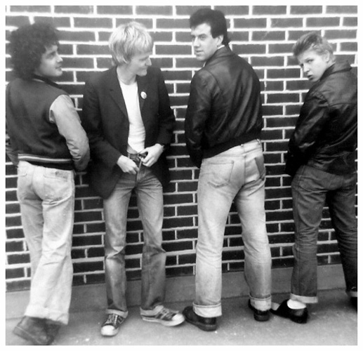 The Vicars - Original Line Up - Mick, Andy, Kirk and Mark