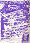 The Vulture Squadron - The Underground Club - Flyer #1