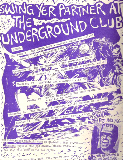 The Underground Club - Flyer #1